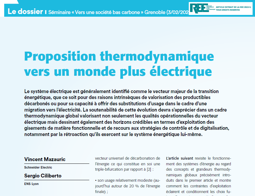 Lire la suite à propos de l’article Des principes thermodynamiques aux équations de Maxwell