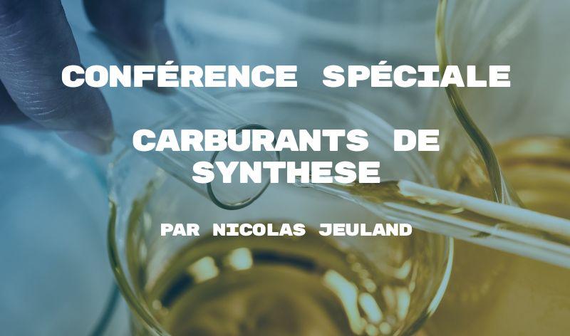 Lire la suite à propos de l’article REPLAY – Conférence de Nicolas Jeuland sur “Les carburants de synthèses”