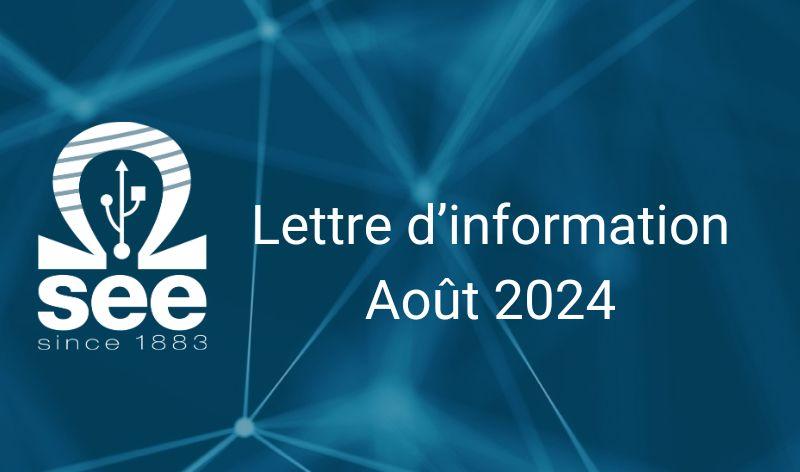 Lire la suite à propos de l’article Lettre d’information Août 2024