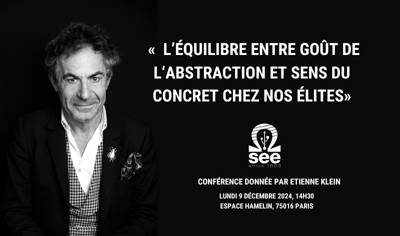 Lire la suite à propos de l’article PODCAST – Conférence de Etienne Klein sur « L’équilibre entre goût de l’abstraction et sens du concret chez nos élites »