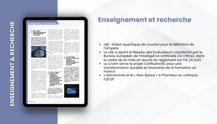Lire la suite à propos de l’article ENSEIGNEMENT & RECHERCHE – REE 2025-2