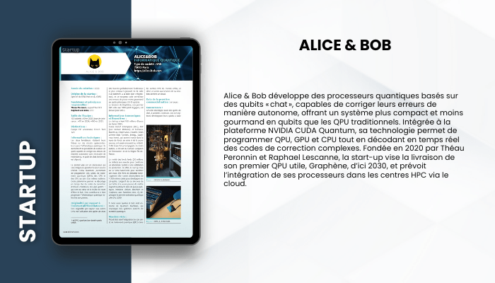 Lire la suite à propos de l’article START UP – Alice & Bob