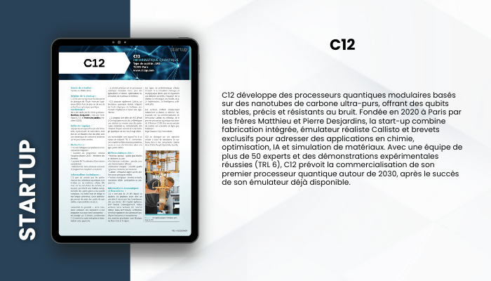 Lire la suite à propos de l’article START UP – C12