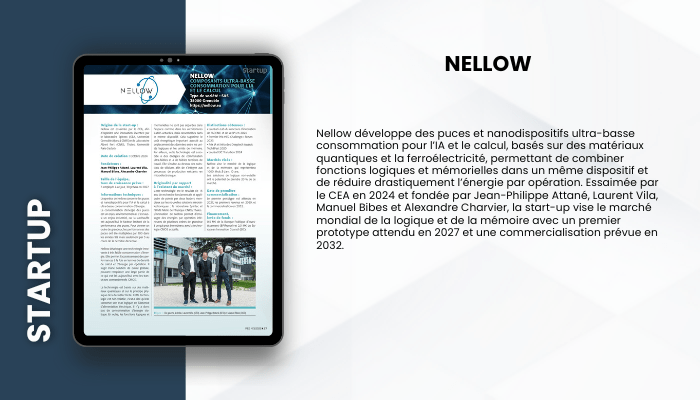 Lire la suite à propos de l’article START UP – Nellow