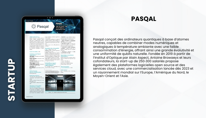 Lire la suite à propos de l’article START UP – Pasqal