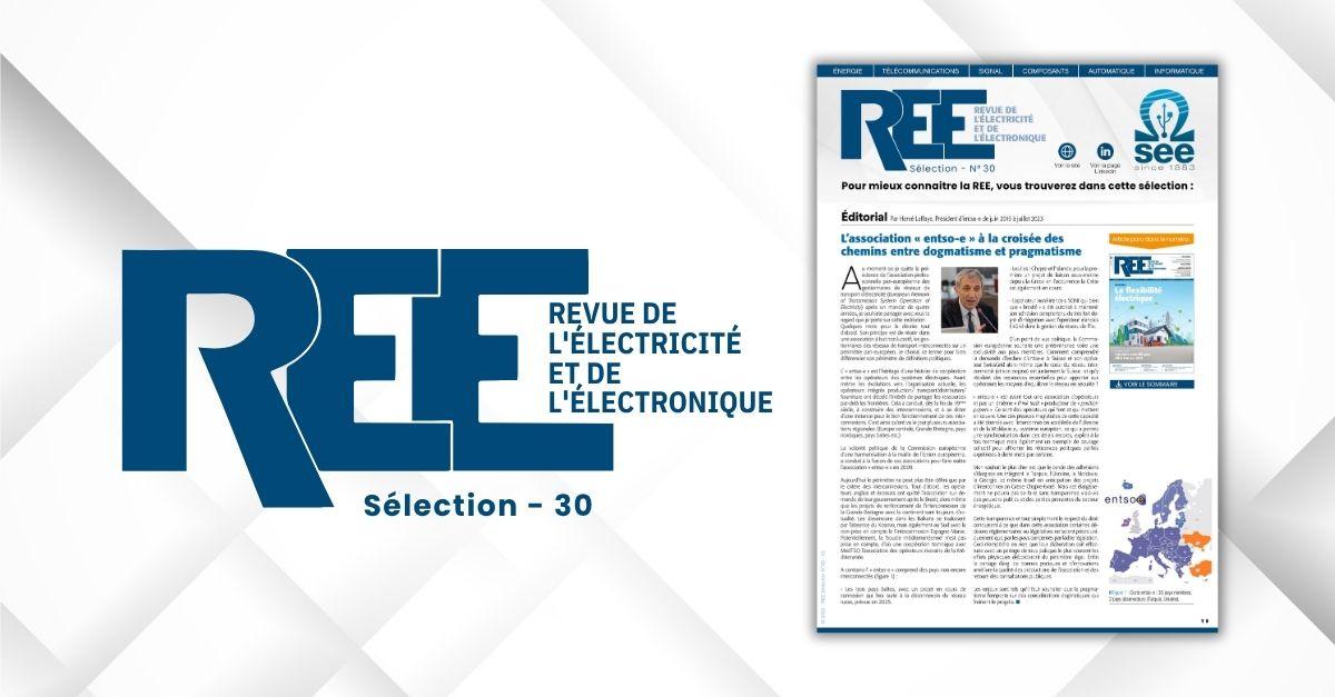 Lire la suite à propos de l’article REE Sélection N°30