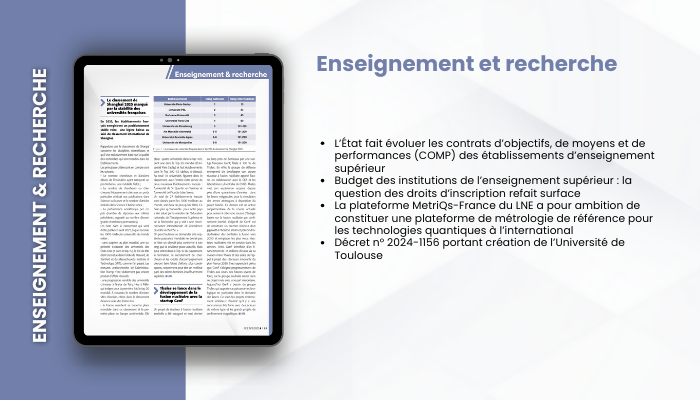 Lire la suite à propos de l’article ENSEIGNEMENT & RECHERCHE – REE 2025-4