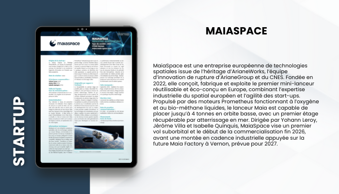 Lire la suite à propos de l’article STARTUP – Maiaspace