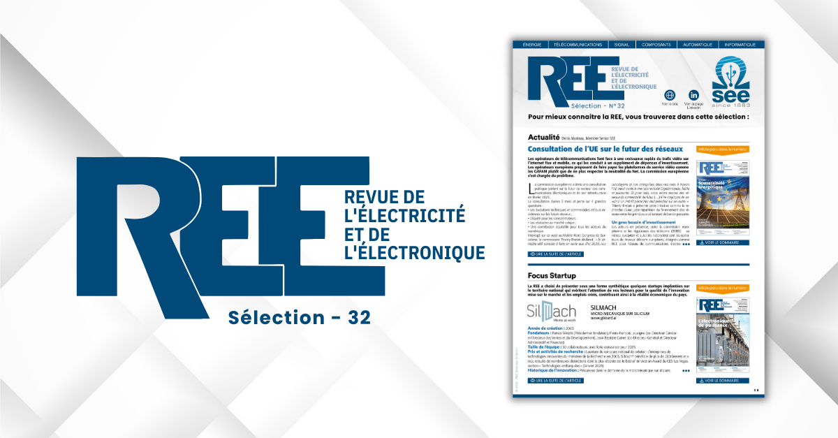 Lire la suite à propos de l’article REE Sélection N°32