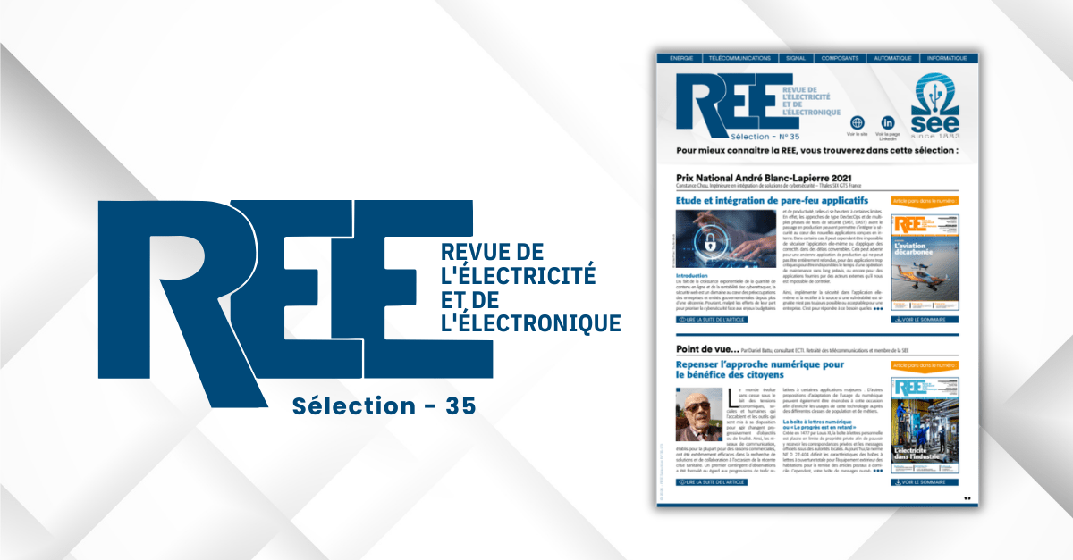Lire la suite à propos de l’article REE Sélection N°35