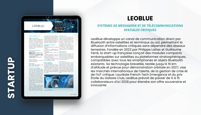 Lire la suite à propos de l’article STARTUP – LeoBlue