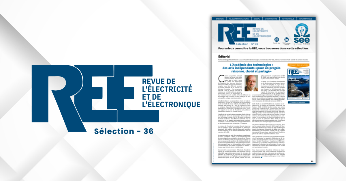 Lire la suite à propos de l’article REE Sélection N°36