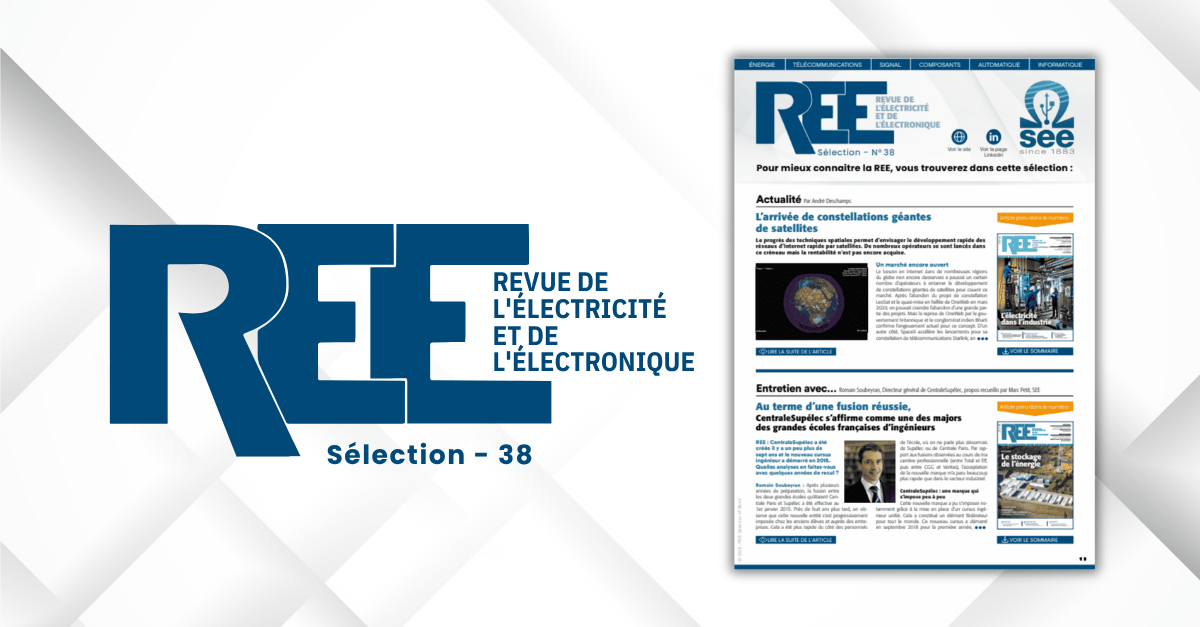 Lire la suite à propos de l’article REE Sélection N°38