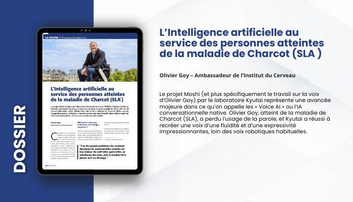 Lire la suite à propos de l’article DOSSIER – Article : L’Intelligence artificielle au service des personnes atteintes de la maladie de Charcot (SLA )