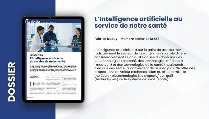 Lire la suite à propos de l’article DOSSIER – Introduction : L’Intelligence artificielle au service de notre santé