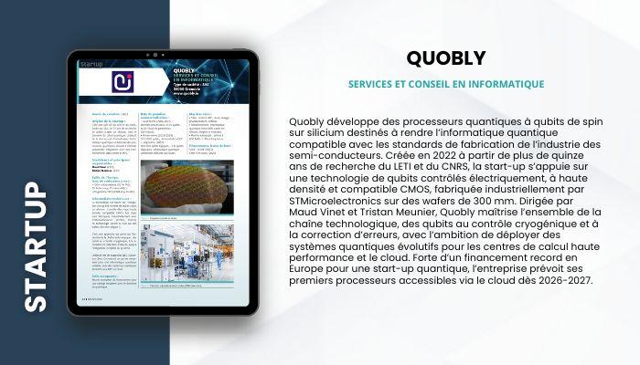 Lire la suite à propos de l’article STARTUP – Quobly